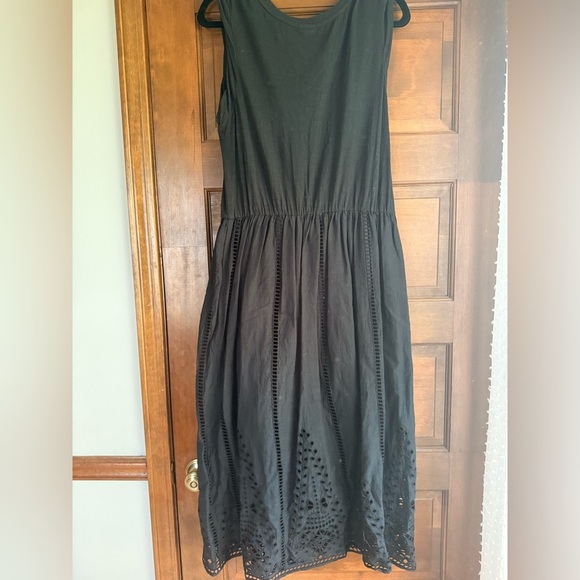 NWOT Matilda Jane Good Hart Sundial Woven Eyelet Midi Dress Size M - Picture 5 of 5